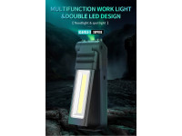 Superfire Lanterna de Trabalho C/ Íman E Gancho 3W+5W G15 Superfire Lanterna de Trabalho C/ Íman E Gancho 3W+5W G15